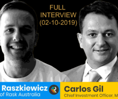 Australian investors podcast interview with Carlos Gil (Microequities CEO/CIO) and Owen Raszkiewicz (Founder of Rask Australia).